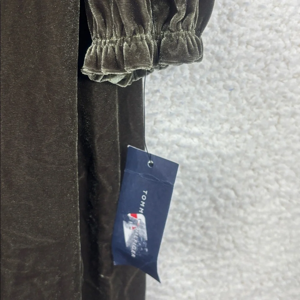 Tommy Hilfiger Dark Brown Long Sleeve Dress Size 8 - Picture 7 of 13